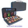 MONGPIENS Battling Tops Soft Carrying Case Waterproof Storage box Organizer for Burst Spinning Top and Launcher (Large) view 2