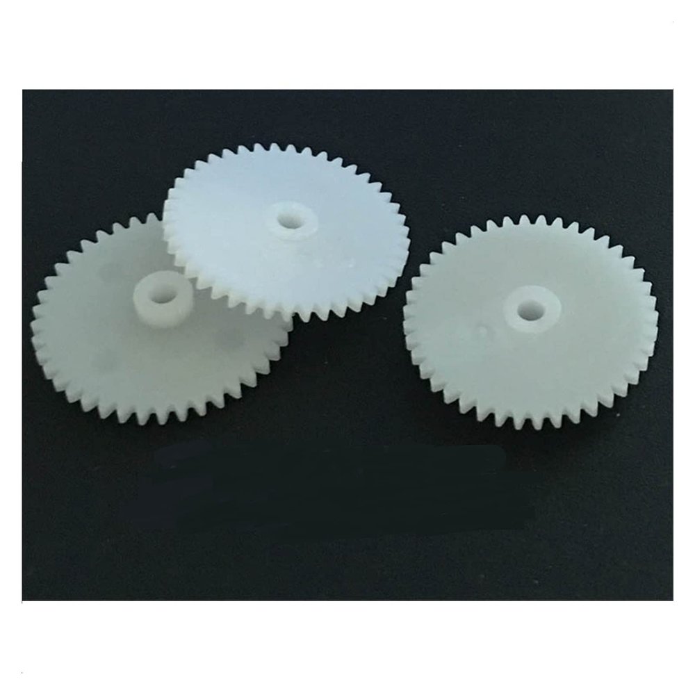 ZHENGGUIFANG ZGF-BR 422.5A 0.5M 22MM Gear Modulus 0.5 42 Tooth Plastic Gear Wheel Toy Accessories 10pcs/lot (Hole Diameter : 2.5mm Tight, Number of Teeth : 42 Teeth)