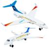 OTONOPI Airplane Toy, Die Cast Metal Plane Toy G650 Model Single Airlines, Pull Back Bump and Go Airbus Plane with Lights and Sounds for Kids Boys and Girls Age 3 Up for Gift and Collection with Stand view 1