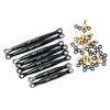 Yeah Racing AXSC-058 Aluminum Link Set : Axial SCX24 C10 Jeep 133.7mm view 1