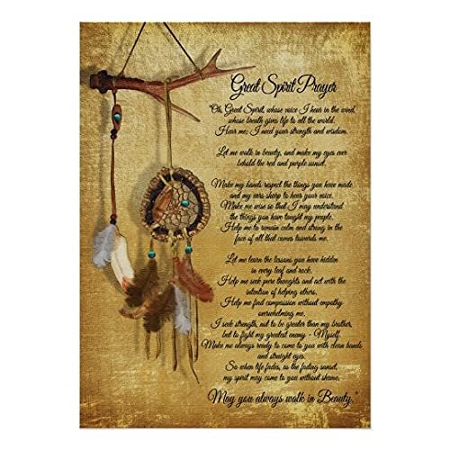 1000 Piece Jigsaw Puzzles Native American Great Spirit Prayer Jigsaw Puzzles for Adults and Kids Development Toys Games Toys Gift