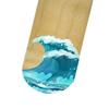 Teak Tuning Premium Fingerboard Graphic Deck, Waves - 34mm x 97mm - Heat Transfer Graphics, Pro Shape & Size - Pre-Drilled Holes - Includes Prolific Foam Tape view 3