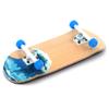 Teak Tuning Complete Fingerboard Waves Edition - Premium, Heat Transfer Graphic - Pro Shape & Size - Bearing Wheels, Pro Trucks, 61A Pro Duro Bushings - 34mm x 97mm Deck view 2