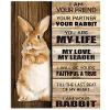 1000 Piece Jigsaw Puzzles Rabbit I Am Your Friend You Partner Jigsaw Puzzles for Adults and Kids Development Toys Games Toys Gift view 1