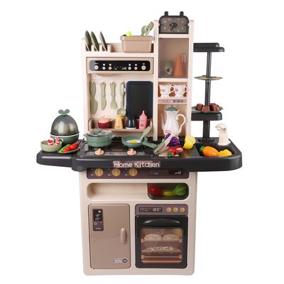 Adventure Toys Childrens Realistic Pretend Play Foods Kitchen Toys Sets Kids Kitchen Playset for Boys Girls Kids with Lights and Sounds ,Multicolored