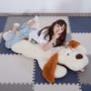MorisMos Giant Dog Stuffed Animals, 51inch Large Stuffed Dog Plush Soft Big Puppy Pillow Gifts Kids, Girls, Boys, White view 2