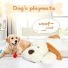 MorisMos Giant Dog Stuffed Animals, 51inch Large Stuffed Dog Plush Soft Big Puppy Pillow Gifts Kids, Girls, Boys, White view 3
