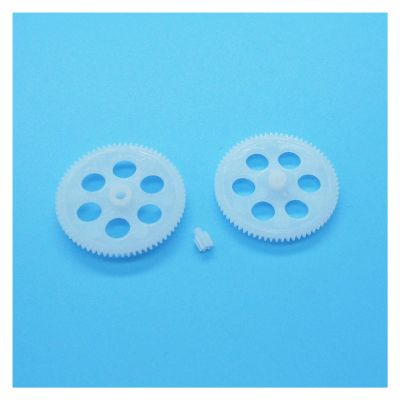 ZHENGGUIFANG ZGF-BR 701A 702A 70.8A 71A Pinion Modulus 0.3M Plastic Gear Model Reduction Copper Gear (Number of Teeth : 7T 1A Copper)