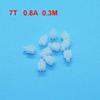 ZHENGGUIFANG ZGF-BR 701A 702A 70.8A 71A Pinion Modulus 0.3M Plastic Gear Model Reduction Copper Gear (Number of Teeth : 70T 2A) view 3