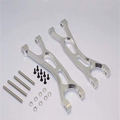 Aluminum Front or Rear Upper Arms for 1/5 6S & 8S RC Car 7729-1pr Set Silver