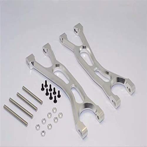 Aluminum Front or Rear Upper Arms for 1/5 6S & 8S RC Car 7729-1pr Set Silver