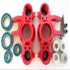 for 1/10 RC Car E-REVO REVO 3.3 Summit E/MAXX T/MAXX 3.3 Slayer Pro 4X4 5334R Aluminum Steering Block Knuckle Arm W/Rubber Shelded Bearing -1PR Set Red view 2