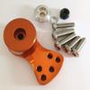 Aluminium SERVO Saver 21.5MM for 25T Spline Output Shaft Ajustable HI-Torque - 1PC Orange Alloy for 25T SERVO view 2