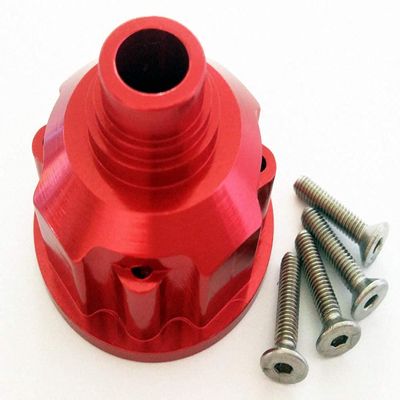 Aluminum Front/Center/Rear Differential Carrier -1PC Red for Traxxas 1/10 E REVO 2.0 VXL 8681 8681X