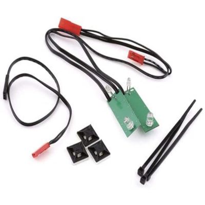 Traxxas 9496 LED Light Set, Front, Complete (White) (Includes Light Harness, Power Harness, Zip Ties (9))
