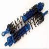 All-Aluminum Rear GTR Shock Absorber Spring Damper 138mm with Aluminum Ends - 2pcs Set Blue for UDR Unlimited Desert Racer 8460 view 2