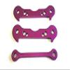 Aluminum Front or Rear Gear Box ARM Bulk - 3PCS Purple for HPI Savage Flux X XL 105893 view 1