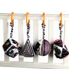 KAKIBLIN Baby Hanging Rattle Toys, 4 Pack Black and White Car Seat Baby Toys Soft Squeaky Stroller Toy for Babies Montessori Sensory Toy 0-12 Months for Newborn Infant, White and Black view 2