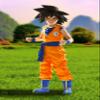 Child Dragon Ball Z Anime Show Goku Hair Wig Standard view 4
