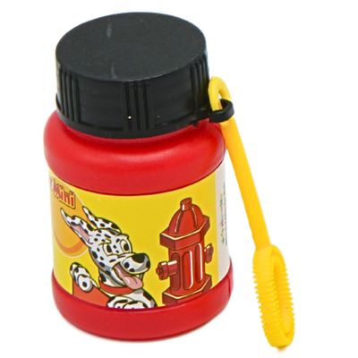 4Es Novelty 24 Mini Bubbles Bulk - Bubbles for Kids, Firefighter Party Supplies, Fire Truck Theme, Dog Paw Themed Party Favors, Birthday Goodie Bags Stuffers
