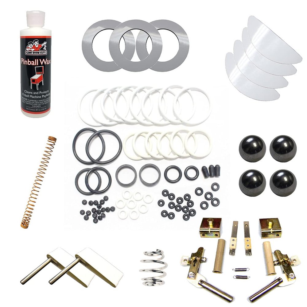 Game Room Guys 2015 Stern Premium Maintenance Kit Compatible with WWE Wrestlemania Pro Pinball Machine