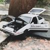 BDTCTK 1/32 AE86 Initial D Model Car, Zinc Alloy Pull Back Toy car with Sound and Light for Kids Boy Girl Gift(Black) view 2