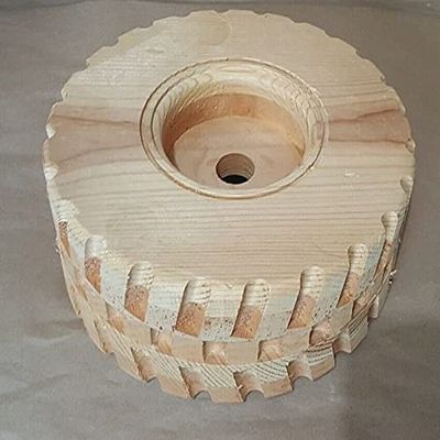 Handmade Giant Toy Wooden Tractor / Trailer Wheel