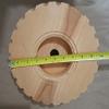 Handmade Giant Toy Wooden Tractor / Trailer Wheel view 2