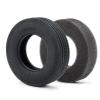 Que-T 4pcs 22mm Wheel Tires Tyres 1/14 RC Tires for Tamiya Trailer Tractor Car Upgrade Parts view 3