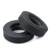 Que-T 4pcs 22mm Wheel Tires Tyres 1/14 RC Tires for Tamiya Trailer Tractor Car Upgrade Parts view 4