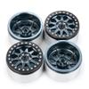 RCLIONS 4pcs Aluminum 2.2" RC Beadlock Wheels Rims 35mm for Axail Wraith RR10 1/10th RC Crawler Truck Car view 3