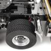 Que-T 22mm RC Wheel Tires 4pcs 1/14 RC Tires for 1/14 Tamiya Trailer Tractor Truck Upgrade Parts view 4