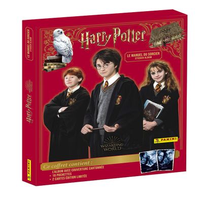Panini Harry Potter Witches & Wizards Sticker Collection Treasure Box, 1 (French Version)