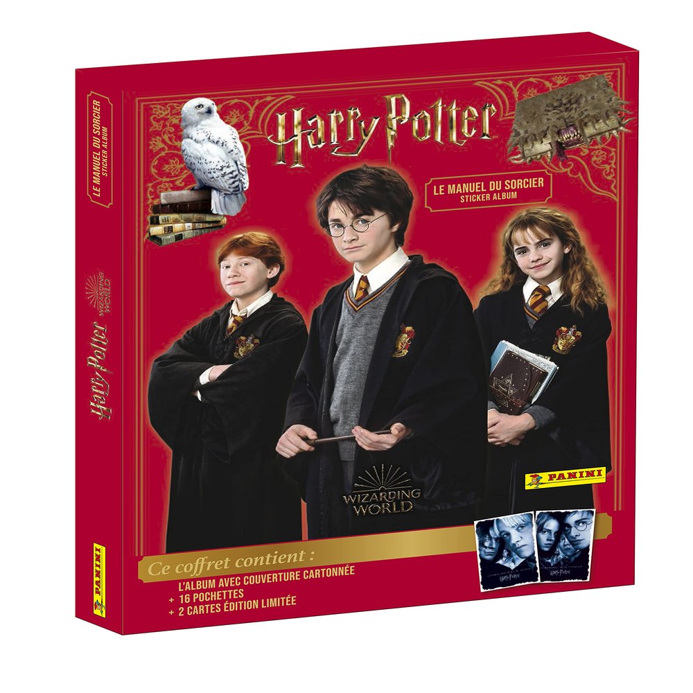 Panini Harry Potter Witches & Wizards Sticker Collection Treasure Box, 1 (French Version)