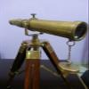 Nautical Antique Telescope with Tripod Stand Vintage Working Spyglass Marine 10" view 3