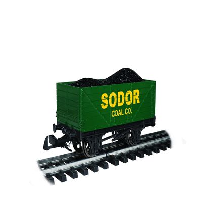 Bachmann Trains - Thomas & Friends - SODOR Coal CO. Wagon with Load - Large G Scale
