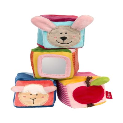 Sigikid 42782 PlayQ Imagine Dice Set Recommended from 3 to 36 Months Multi-Coloured