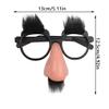 PPXMEEUDC 20 PCS Disguise Glasses with Funny Nose Funny Glasses with Eyebrows and Mustache Perfect Party Favors for Costume Halloween and Birthday Parties view 2