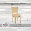 Chair Wood Cutouts for crafts, Laser Cut Wood Shapes 5mm thick Baltic Birch Wood, Multiple Sizes Available view 2