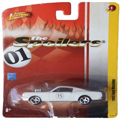 Johnny Lightning 1965 Ford Mustang, The Spoilers [White]