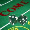 Cyber-Deals Wide Selection 19mm Craps Dice Pairs - Authentic Nevada Casino Table-Played Dice (Green Valley Ranch (Henderson) - Green Frosted, Non-Matching) view 3