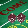 Cyber-Deals Wide Selection 19mm Craps Dice Pairs Authentic Nevada Casino TablePlayed Dice Green Valley Ranch Henderson Dark Red Frosted, Matching Serials view 3