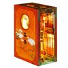 3D Book Model Dollhouse Kit Miniature Antique Book Stand DIY Toy LED Light Creative Birthday Halloween (Colored) view 1