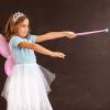 Gejoy 2 Piece Light up Wand for Kids Magic Wizard Witch Wand Princess Fairy Wands Sound Toy Cosplay Props(Pink) view 4