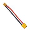 Reland Sun 1Pcs 14AWG 10cm XT60 Female Male to XT30 XT90 EC3 T plug Connector ESC (XT60 F- XT30 M) view 1