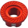 Vgoohobby 4Pcs Hexagonal Nuts, M4 Aluminum Alloy RC Wheel Hex Nuts Compatible with HSP Sakura D3 D4 1/10 RC Car (Red) view 2