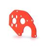 Maleonn RC Metal Motor Mount Fixing Plate Gearbox Adapter for SCX24 Upgrades AXI90081 AXI00001 AXI00002 AXI00005 AXI00006 1/24 RC Crawler Car Accessories - Red view 1