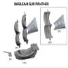 Armada: Basilean - Gur Panther. MGARB203. Unpainted view 3