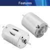 5Pcs DC Motor 5.5V 8000RPM 0.17A Micro Motor Mini Motor Electric Motor Round Shaft for RC Boat DIY Airplane Toys Model DIY Hobby,Aicosineg view 3