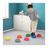 Balance Stepping Stones for Kids, Balance Pods- Hedgehog Style Half Dome Stepping Stones, Kindergarten Obstacle Course, 1Pcs (Color : Blue, Size : 3PCS) view 1